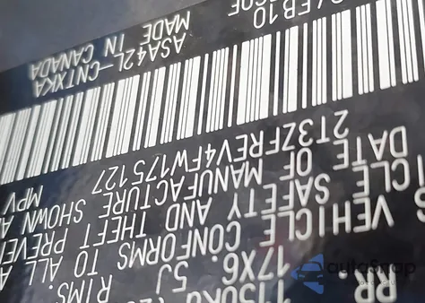 2015 Toyota Rav4 Le from USA, damaged, VIN 2T3ZFREV4FW175127